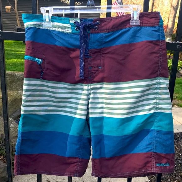 Patagonia Other - Patagonia striped board shorts